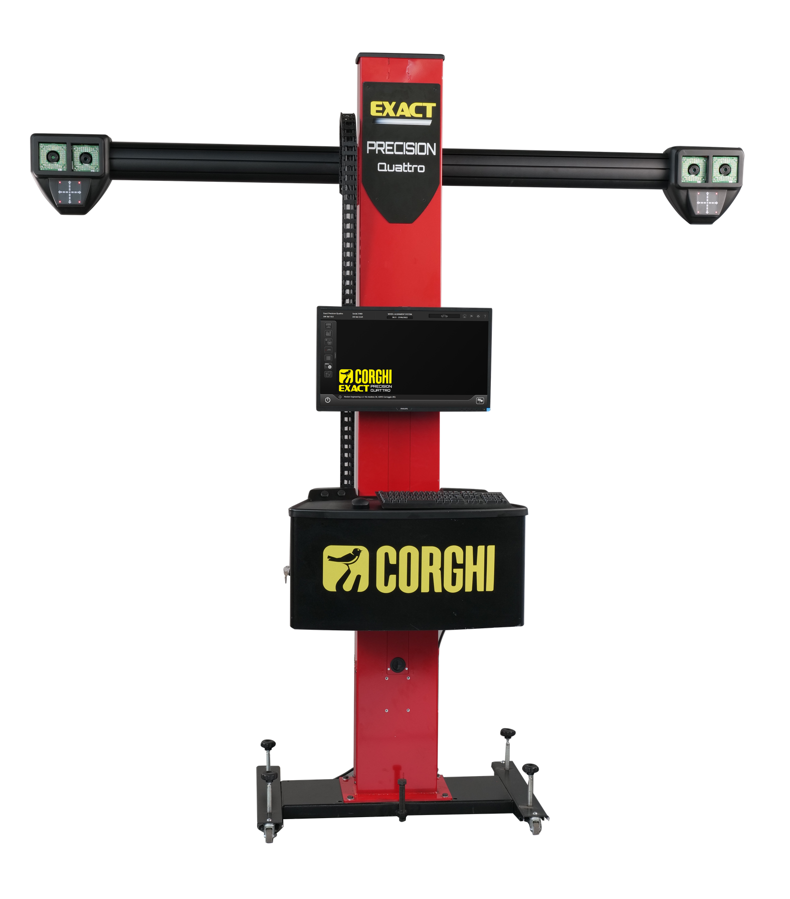Corghi Exact Precision Quattro wheel aligner